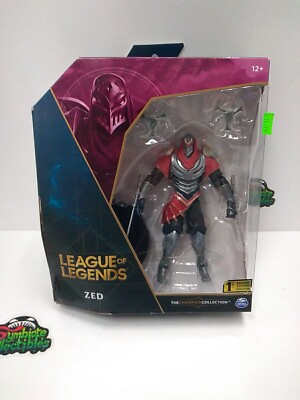League of Legends ZED The Champion Collection Figure 1st Edition New 6''
