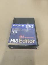 Sony E6-120HMEAD Hi8 Camcorder Cassette Metal Evaporated 120 Minute x10