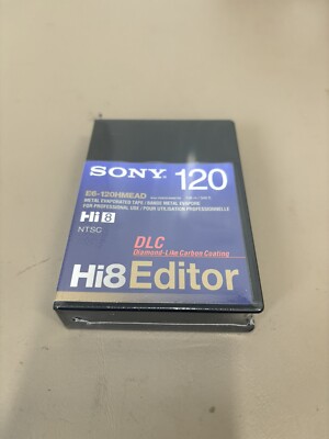 Sony E6-120HMEAD Hi8 Camcorder Cassette Metal Evaporated 120