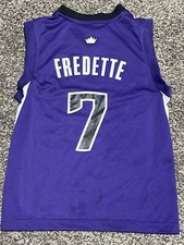 Adidas Youth Small Jimmer Fredette #7 Sacramento Kings Purple Basketball Jersey