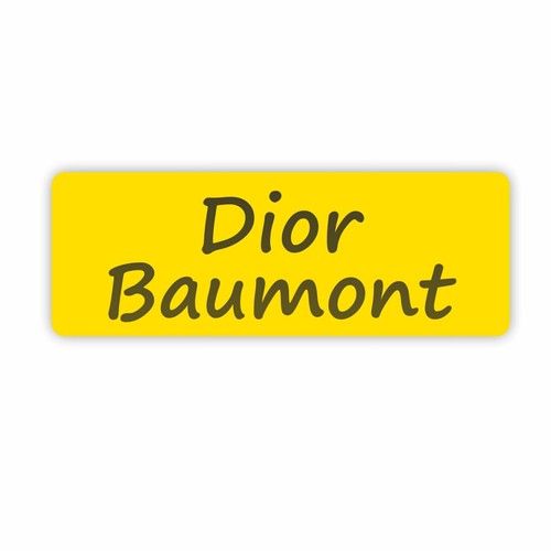 Water Bottle Labels Personalised Dishwasher Proof / Waterproof Nametags - Yellow - Picture 6 of 9
