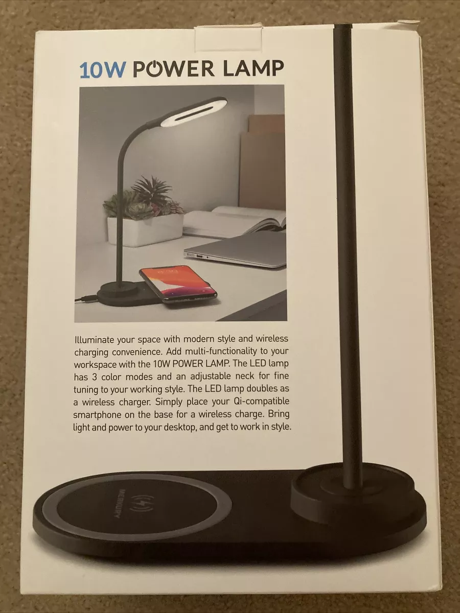 Merkury led hotsell lamp wireless charger