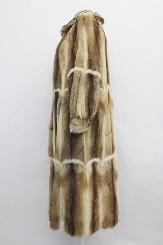 EXCELLENT BASSARISK FUR COAT JACKET WOMEN WOMAN SIZE 4 PETITE - Picture 3 of 4