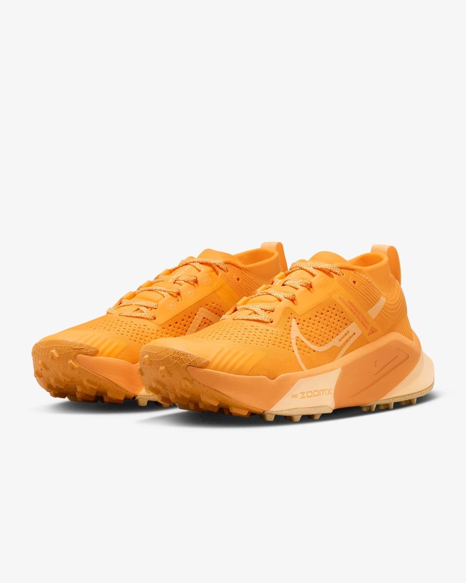 Nike Women's ZoomX Zegama Shoes Sundial/Safety Orange/Melon