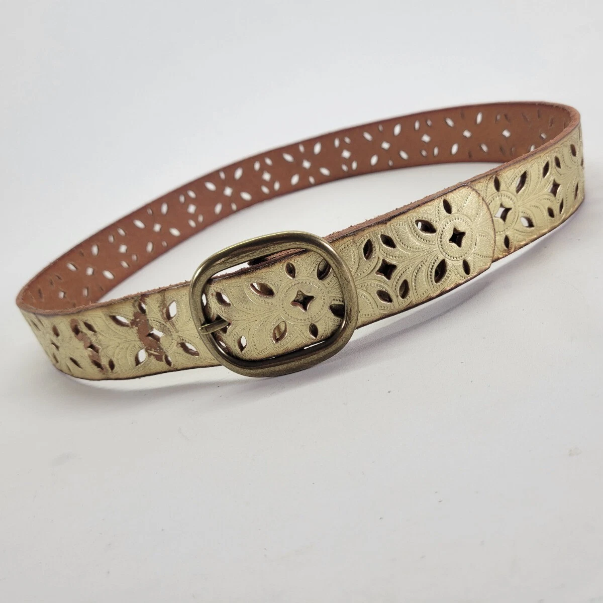 Fossil Gold Belts for Women for sale | eBay display picture 3
