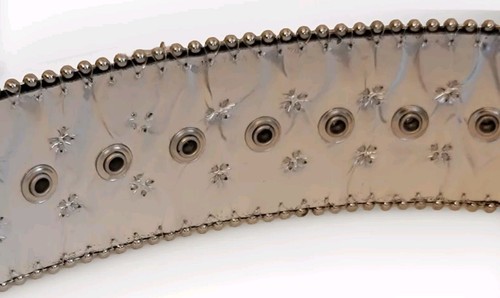 Guess Womens XL Studded Rhinestone Multi Color Belt Style 958006 - Picture 8 of 13