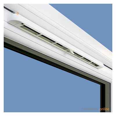 Rieselschlitze für Fenster Schlitz Lüftungsgitter doppelt verglast uPVC PVC
