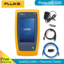 Fluke Networks LIQ-100 LinkIQ Cable Network Tester Color Capacitive Multi-touch