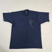 Vintage United States Postal Service Olympic Sponsor Mens XL Tshirt Sigle stitch