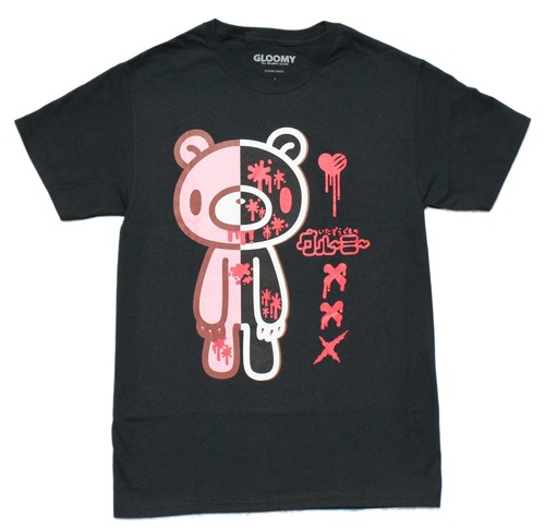 LICENSED GLOOMY THE NAUGHTY GRIZZLY SPLIT BODY T SHIRT NEW WITHOUT TAGS - Picture 2 of 2