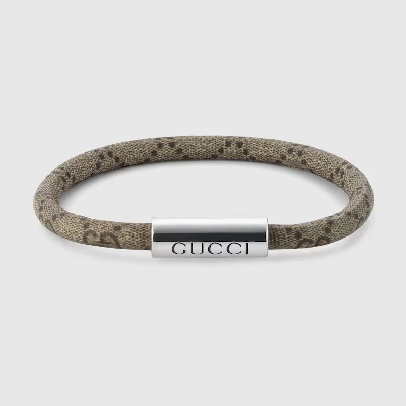 Bracelet Gucci taille 18 marque GG Supreme YBA797156001018