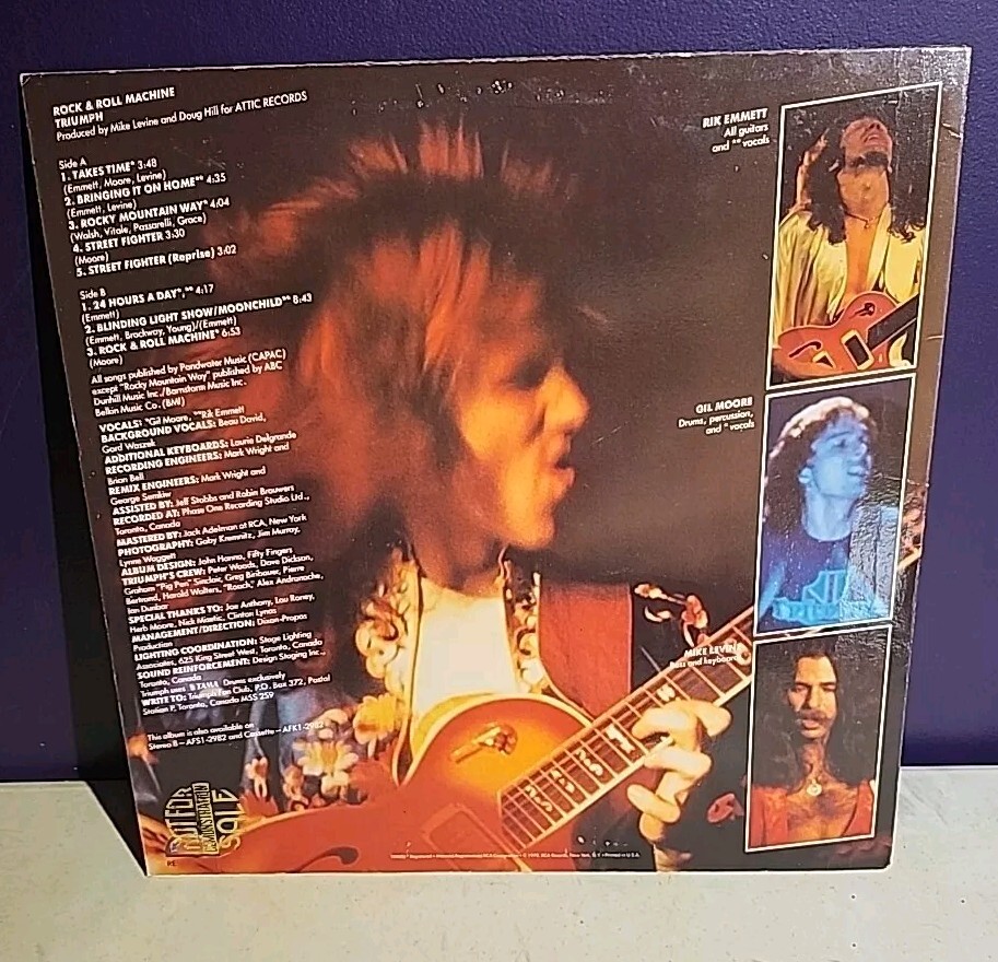 洋楽 TRIUMPH ROCK N' ROLL MACHINE Triumph - Rock N' Roll Machine - Amazon.com Music