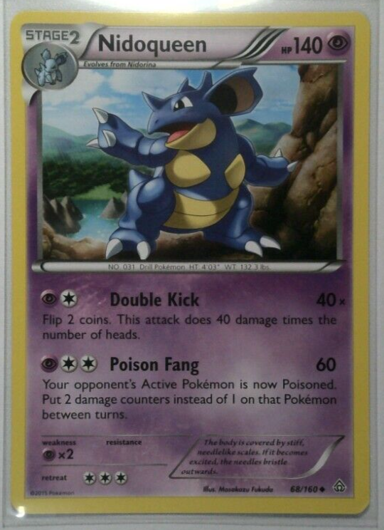 Pokemon - Nidoqueen *LP - 68/160* | eBay