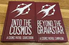 Cosmic Patrol RPG: Into the Cosmos & Beyond the Gravastar 2 Book Lot Catalyst