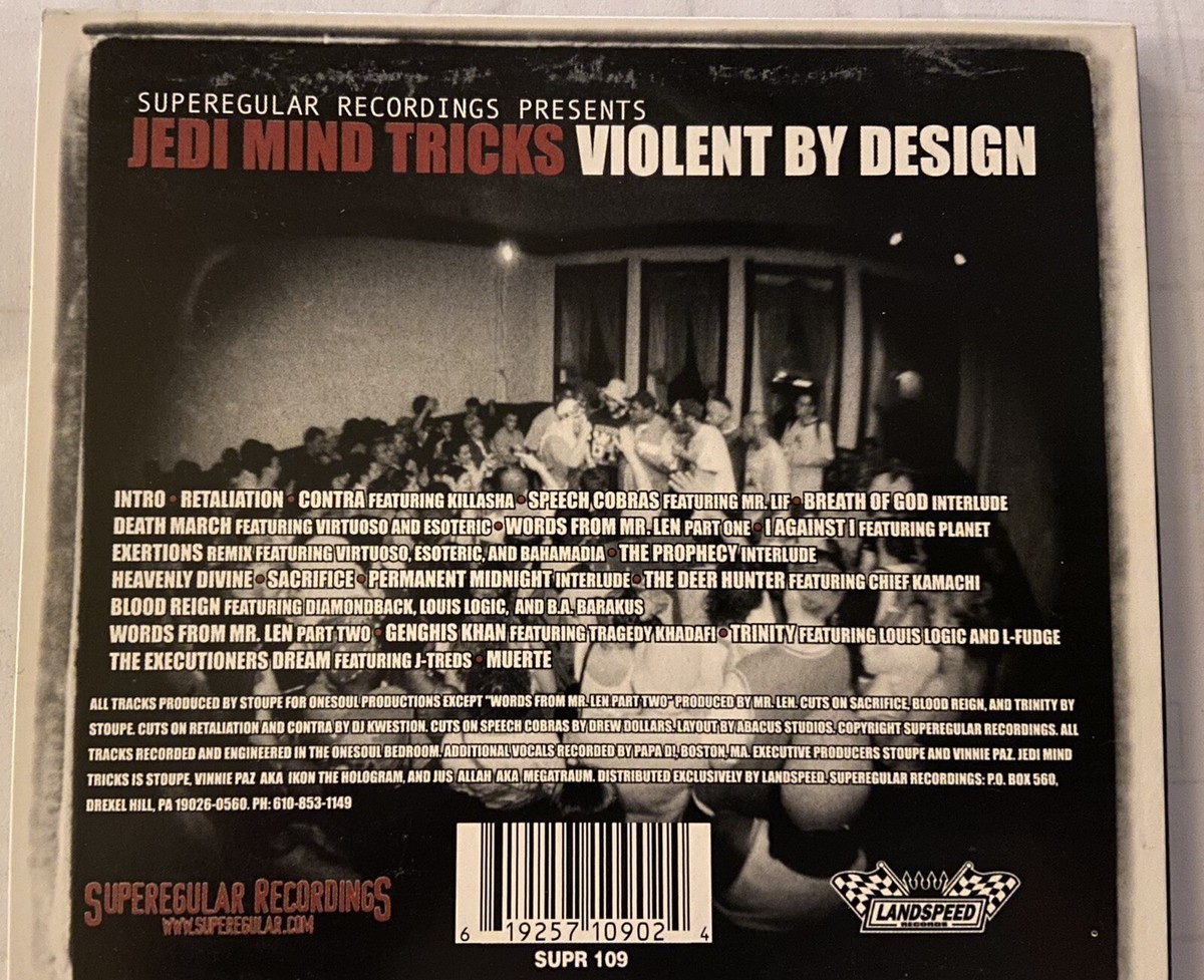 jedi Mind Tricks Violent by Design cd | eBay