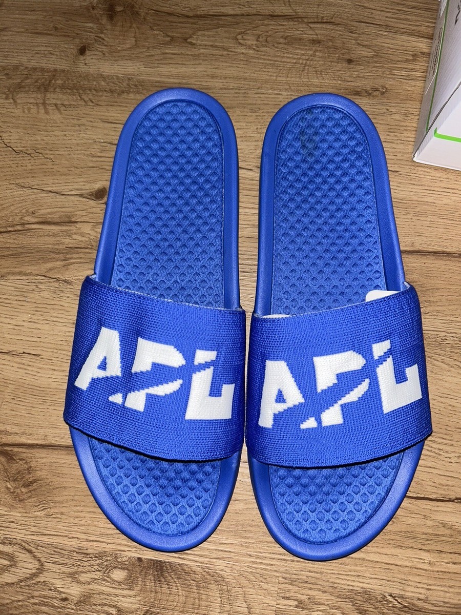 APL MENS BL TECHLOOM SANDALS SIZE 14 NWB COBALT BLUE/WHITE  display picture 1