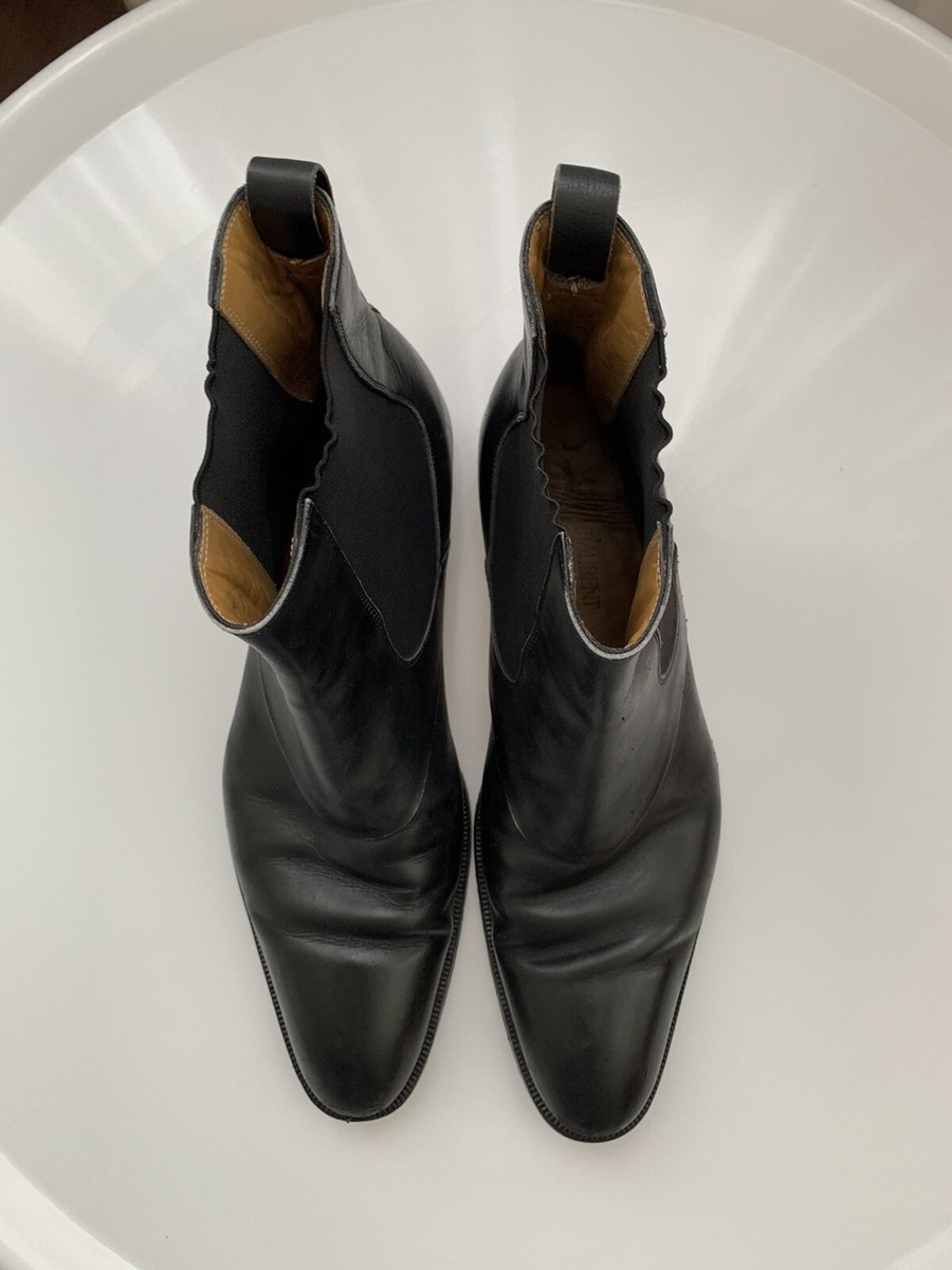 Yves Saint Laurent Tom Ford Chelsea Mens Boots Black Size 11 Yves Saint Laurent Tom Ford Chelsea Mens Boots Black Size 11
