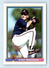 1991 Bowman Kent Mercker Atlanta Braves #568