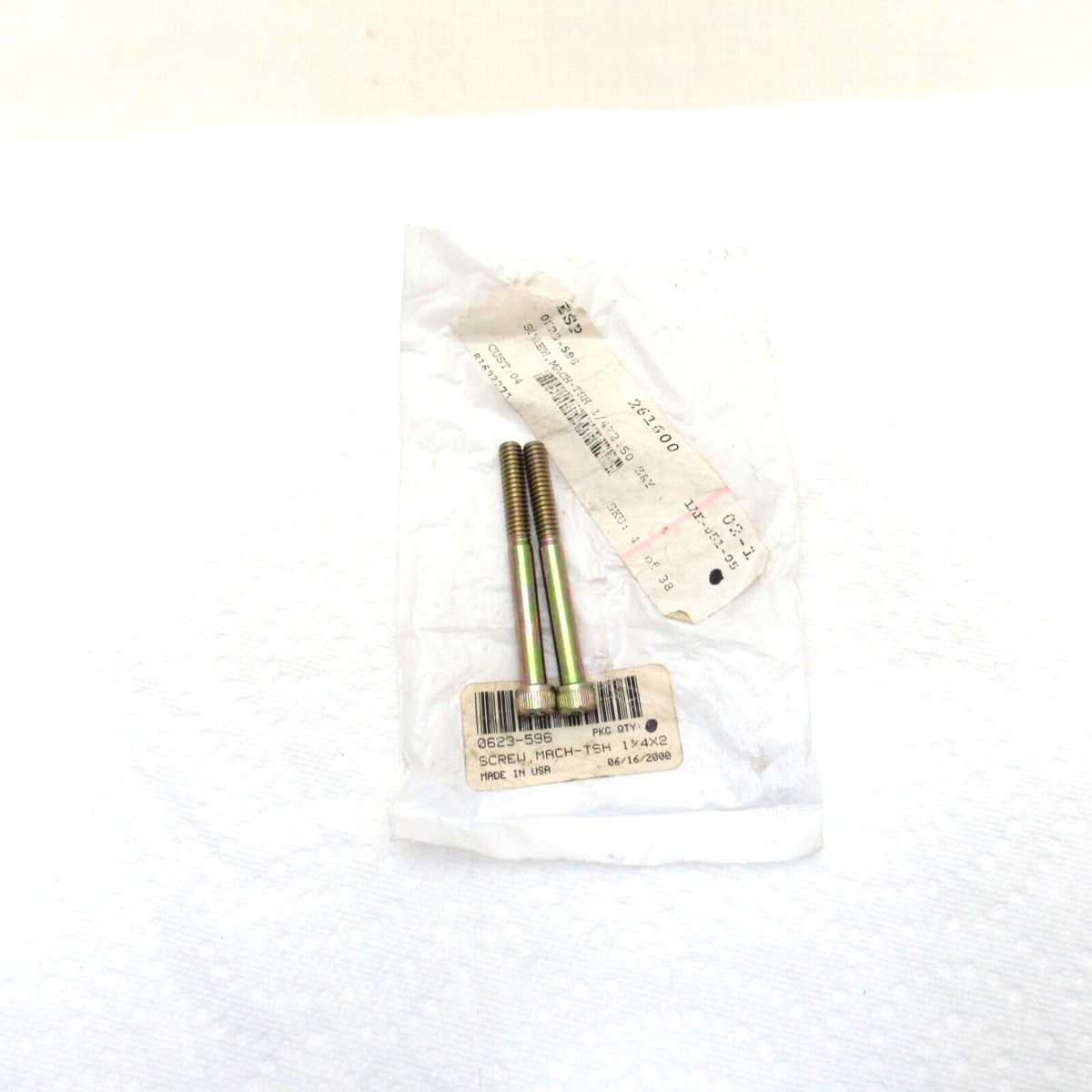 Arctic Cat Snowmobile OEM 1/4-20x2.5 TSH Machine Screws 0623-596