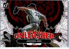 2023 Donruss #U13 Jackson Jobe Unleashed Rapture