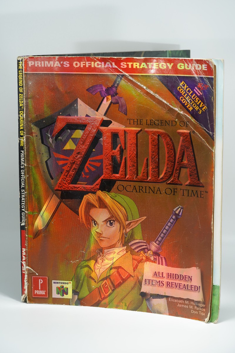 Legend Of Zelda Ocarina Of Time Prima Strategy Guide Exclusive 