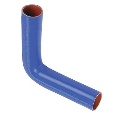 Flextech 90-275 X 10 Elbow Hose,Blue,2-3/4 In.,90 Deg.