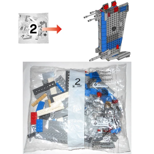 LEGO 75188 Resistance Bomber: NEW BAG #2 ONLY (incomplete set) SW: The Last Jedi