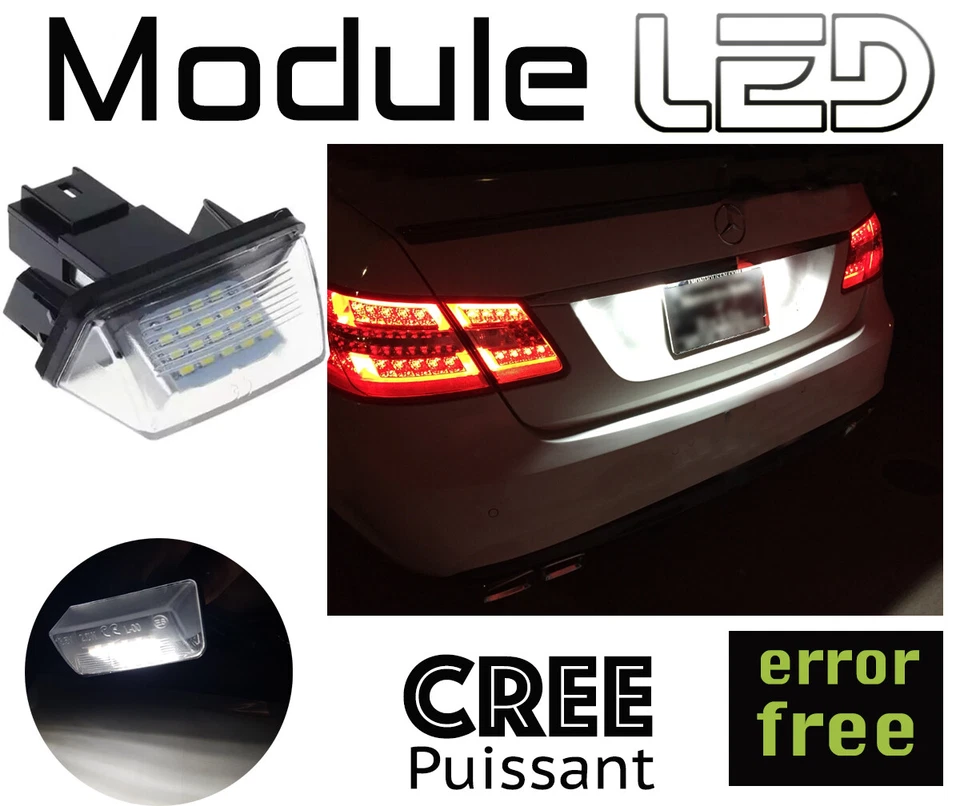 Pour Citroën XSARA Picasso Module Ampoules LED Plaque d'immatriculation - Photo 1/1