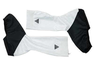 Rule 28 Non UCI Aero Overshoes LG/XL US Men 10-12 White Road Bike