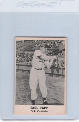 Earl Rapp EARL RAPP 1949 REMAR BAKING OAKLAND OAKS | eBay