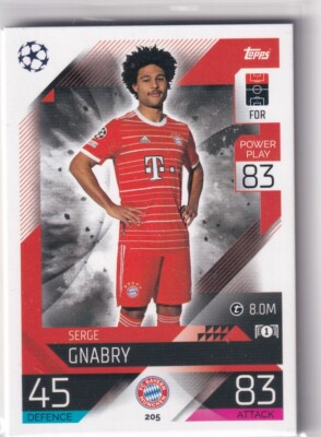 Topps Match Attax Champions League 22/23 Nr. 205 Serge Gnabry