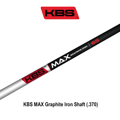 KBS MAX 45 – Shafts De Fers En Graphite 45g – 5-PW .370 – Neufs Non Coupés