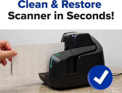 15-Count Cleaning Cards for Bank Systems - Revolutionizing Check Scanner Upkeep - Photo 9/10