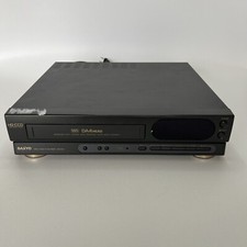 Sanyo VHR 5406 VHS VCR Player Cassette Recorder Auto Cleaning System, Tested