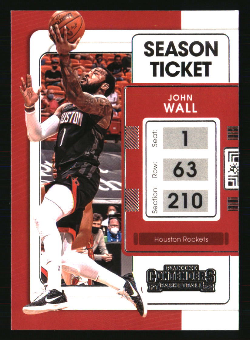 John Wall 2021-22 Panini Contenders #60 BASKETBALL Card