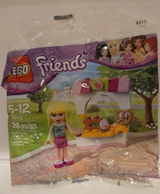 New Unopened Lego Friends Juice Cart 30202 & Bake Stand 30113