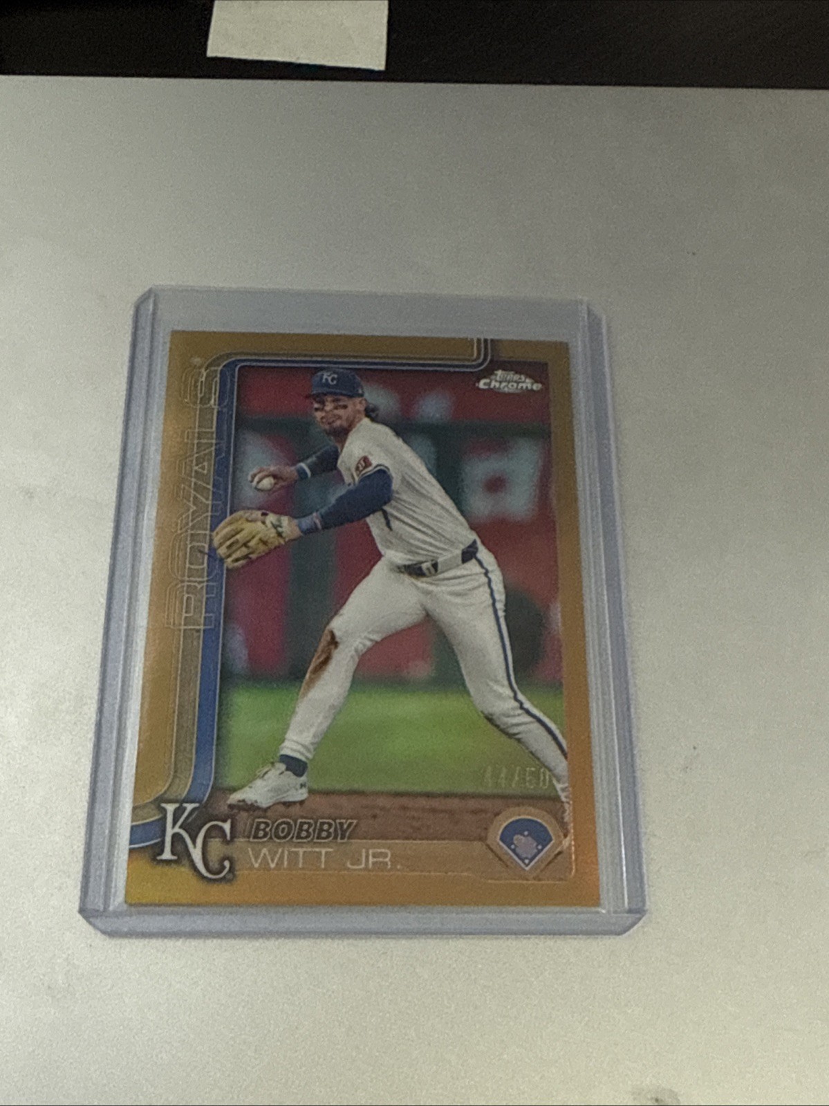 2025 Topps Chrome - Bobby Witt Jr. #93 Gold Refractor /50