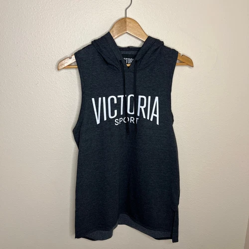 UNDERCOVER Felpa nera senza maniche Victoria Sport XS