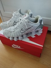 Nike Shox TL • Weiß / Metallic Silber • Größe 38,5