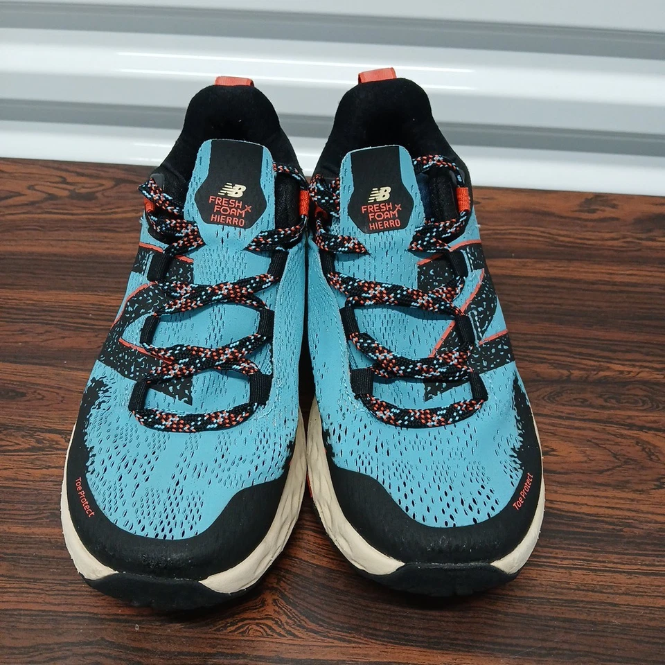 Zapatillas de trail running New Balance Fresh Foam X Hierro V5 para mujer 7,5 azules Foto 2 de 4