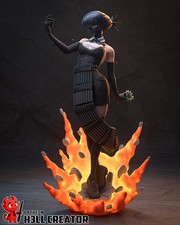 Reze - Kit Modelo Impresión 3D Estatua Hombre Motosierra Escala 1/10 (SFW/NSFW) Sin Pintar
