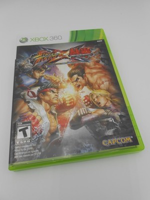 Street Fighter X Tekken XBOX 360 CD-ROM Video Game CAPCOM Rated T Teen