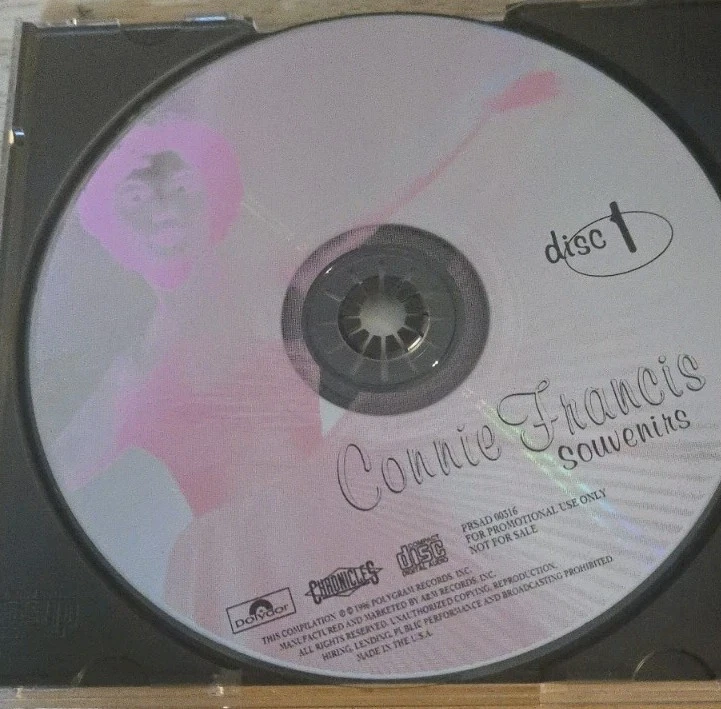 CONNIE FRANCIS - Souvenirs Very Rare Promo Never Available To Public 4CD - Image 4 of 4