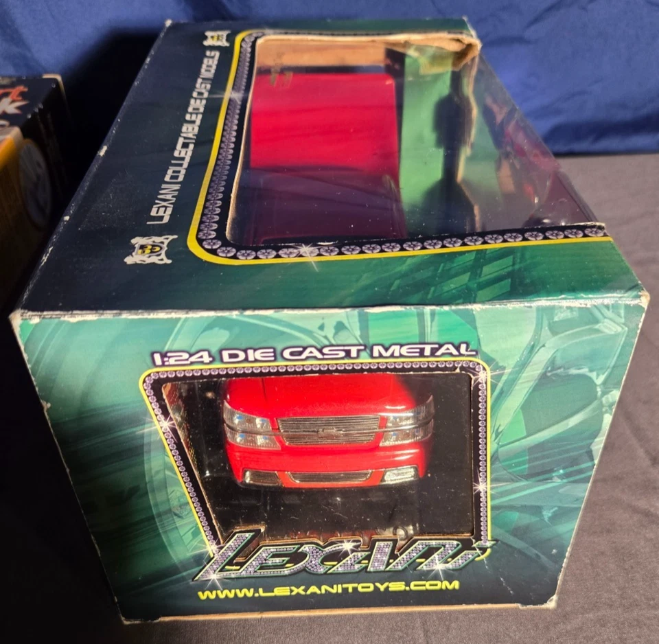 RARO Lexani Coleccionable Die Cast Modelos 2004 Chevy Silverado SS Edición Limitada Foto 3 de 4