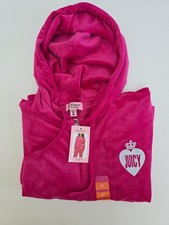 JUICY COUTURE - JACKET With HOODIE AND PANT. VELOUR. SIZE MEDIUM