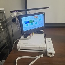 Nintendo Wii Console Bundle White RVL-001 Tested Working W/Wii Remote & Cables 3