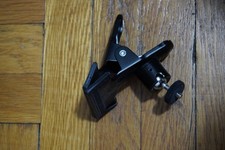 Metal Photography Clamp Mount with 1/4  Screw  Ball Head   Light Stand Clip