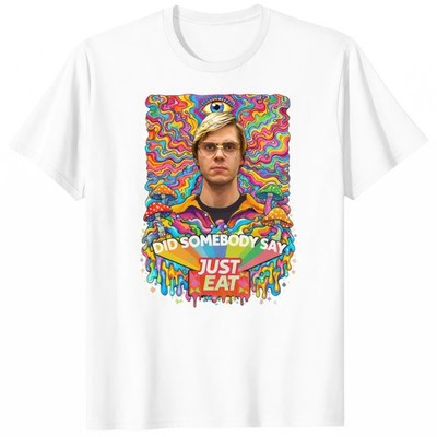 Jeffrey Dahmer Funny Psychedelic Dark Humor T-Shirt