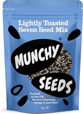 Munchy Seeds Lightly Toasted 7 Seed Mix, Pumpkin Seeds, Sunflower 1kg  12.57 per kilo