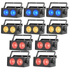 150W COB LED Wash Par Light DMX Stage Audience Blinder Lighting for Party Xmas
